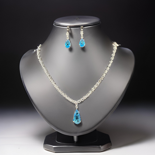 Ice Blue Gemstone Set